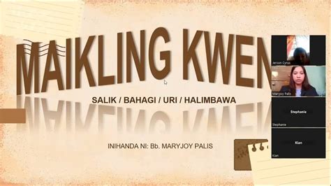 Filipino 7: Ang Kwento ni Solampid/Maikling Kwento.